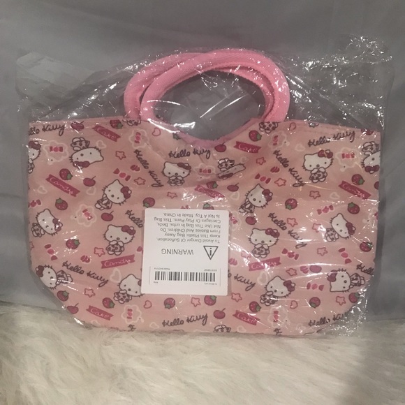 SOLD…..Sanrio Hello Kitty Canvas Tote Bag - Picture 6 of 9